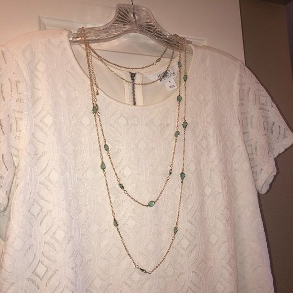 Green Necklace Earring Set - Picture 12 of 13